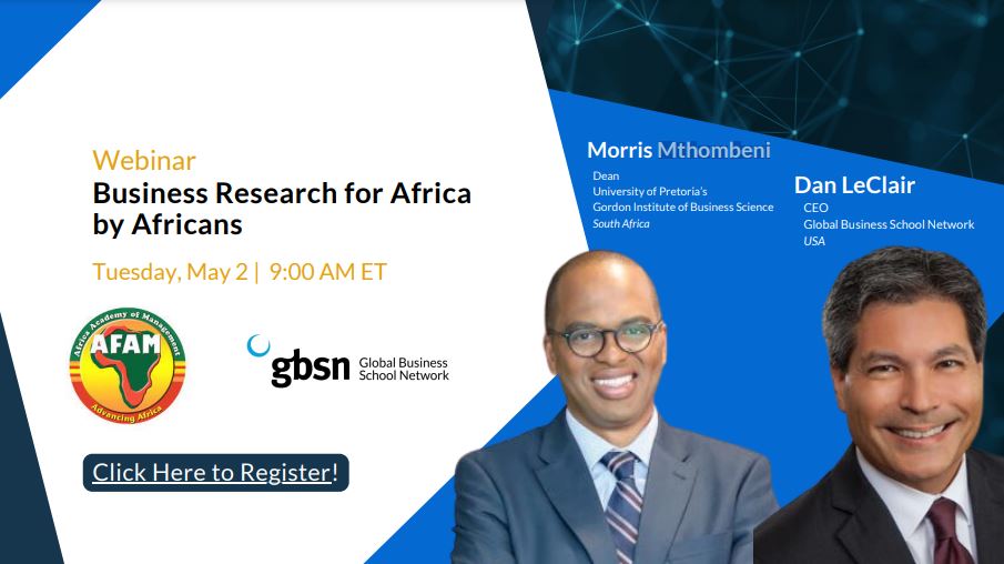 Business Research for Africa by Africans