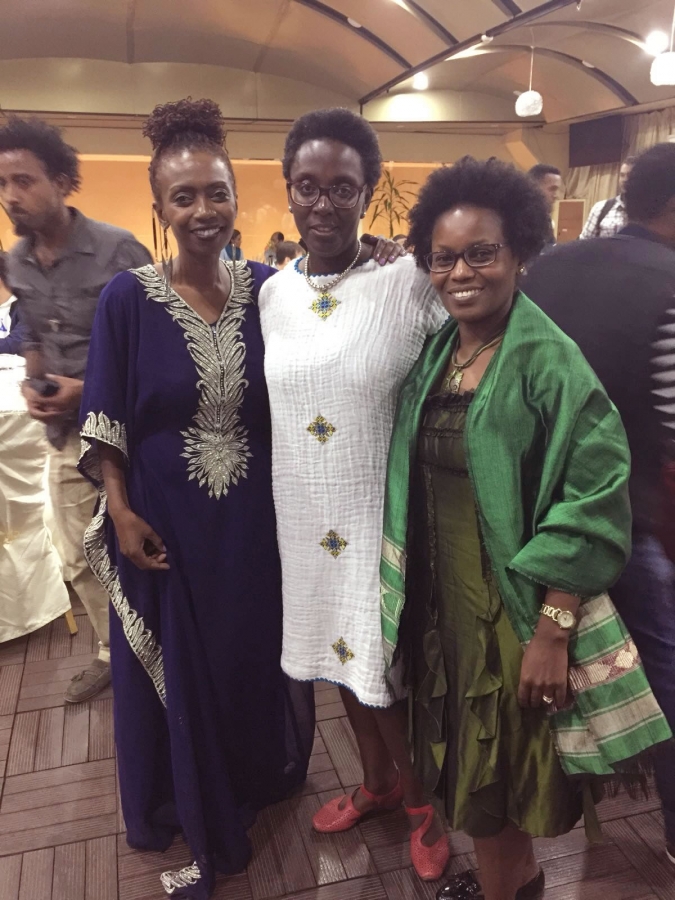 Eileen Kwesiga new treasurer, Faith Ngunjiri new Secretary and Judy Muthuri, co-programme chair for Ethiopia conference.