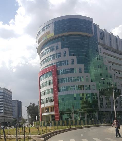 New building of the School of Commerce (SoC) at Addis Ababa University (AAU). 